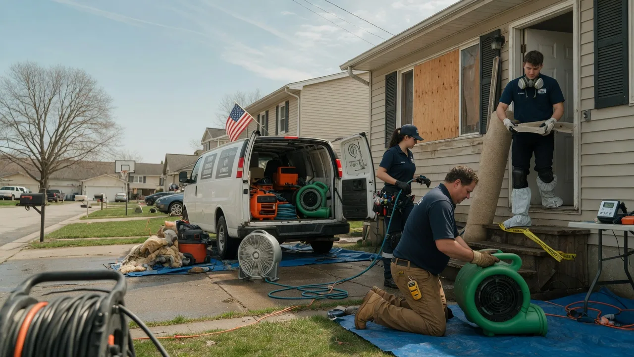 Water Damage Restoration in Galesburg, IL near me